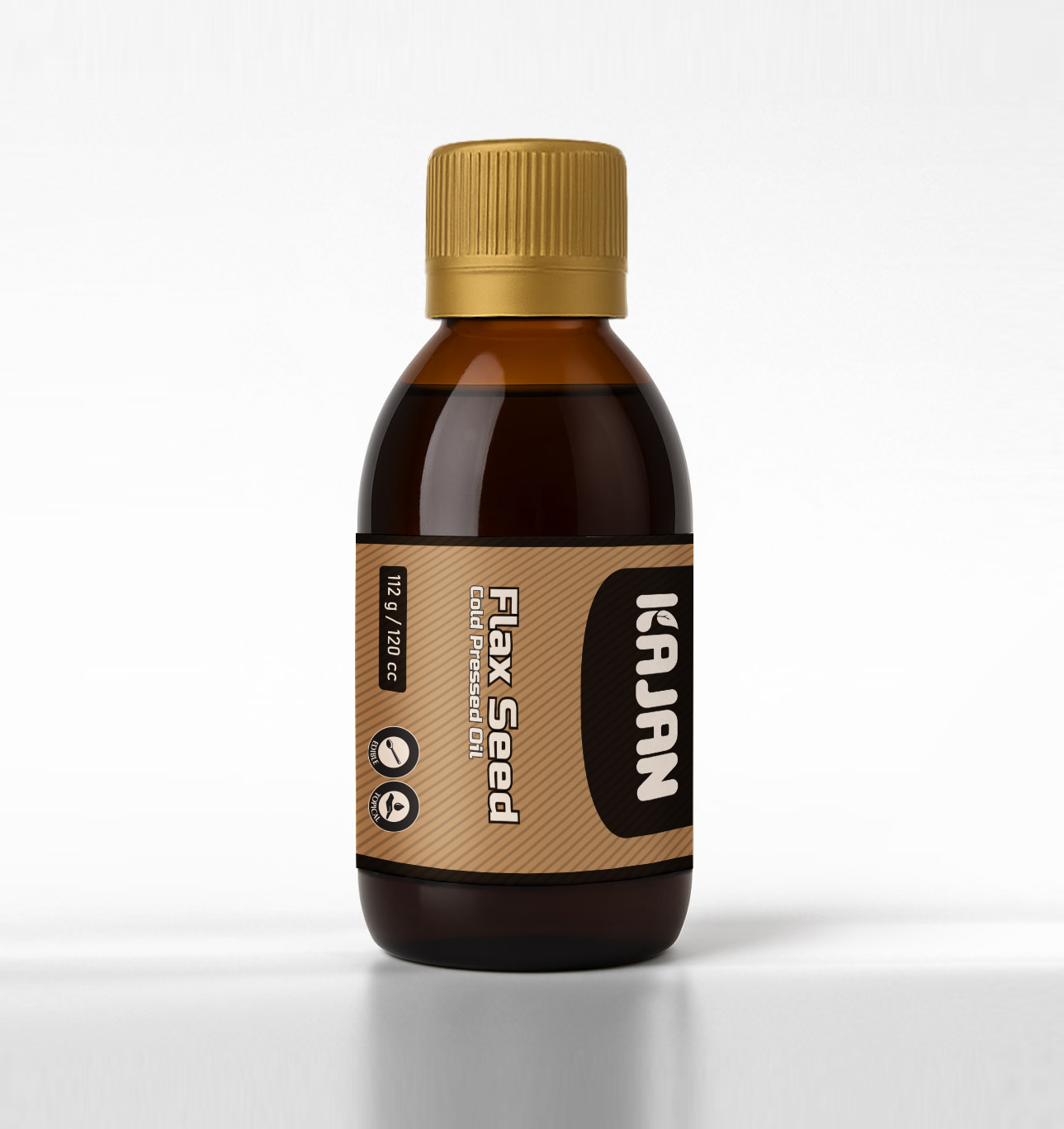 روغن تخم کتان کاژان  (۱۲۰ میلی لیتر)