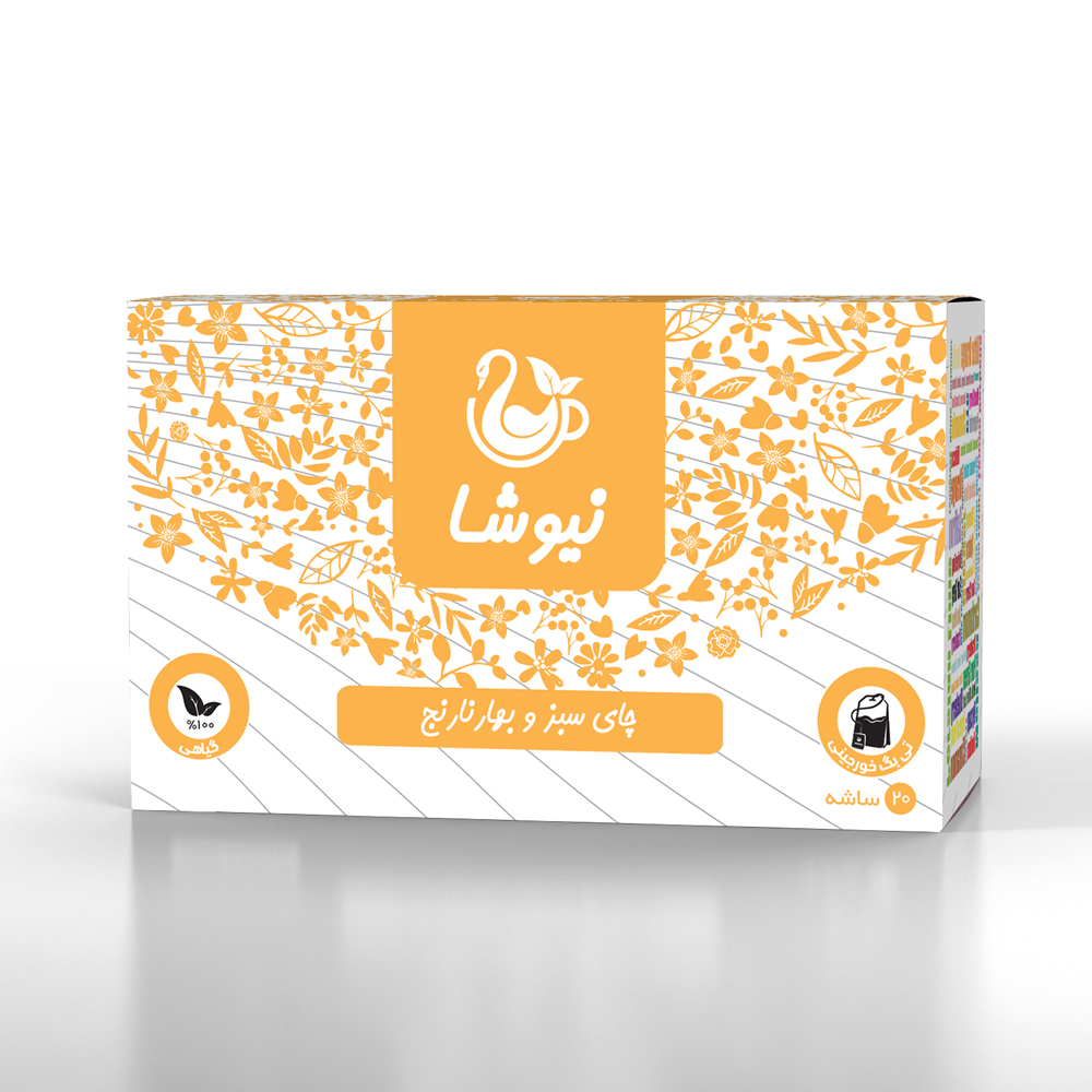 چای سبز وبهار نارنج نیوشا