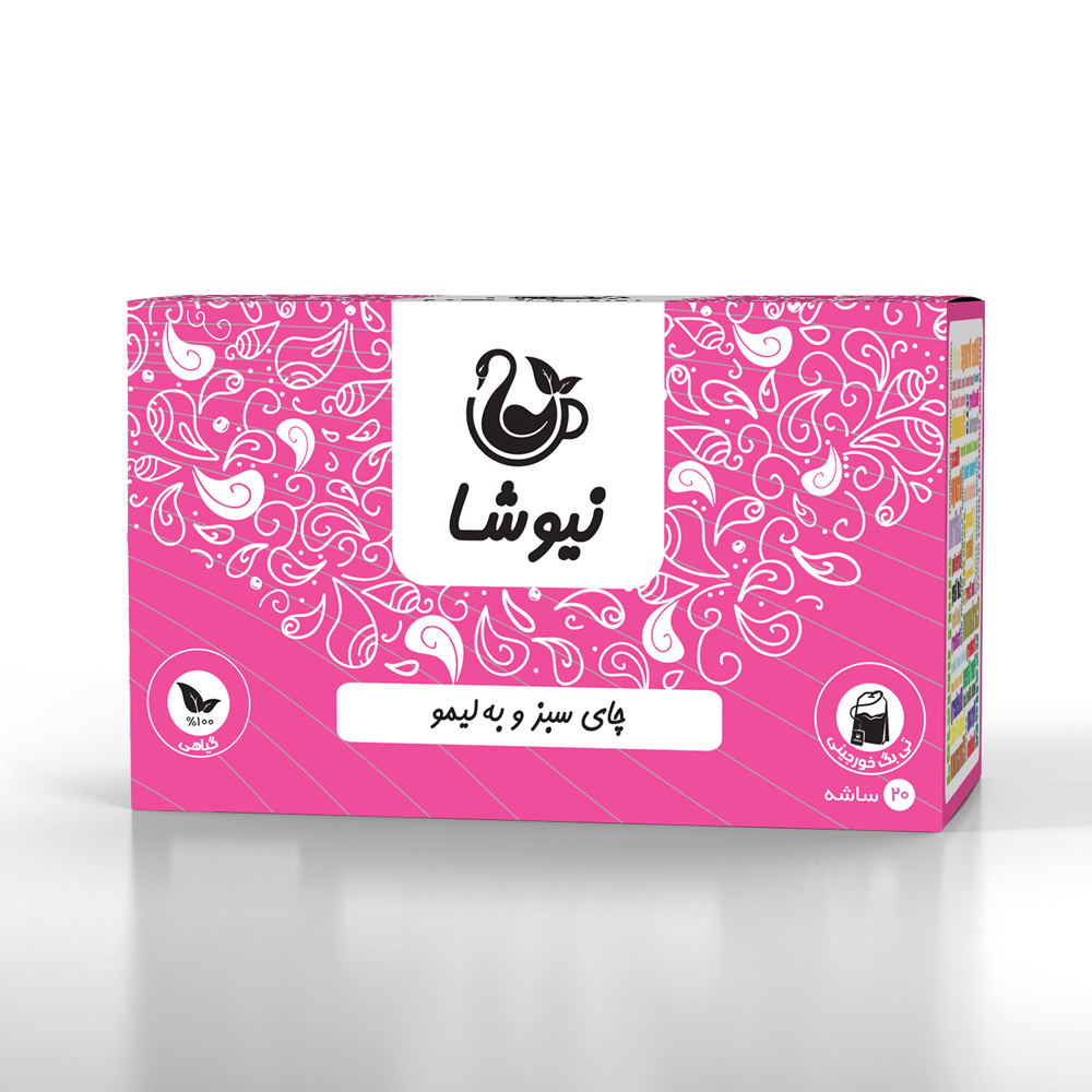 چای سبز وبه لیمو نیوشا