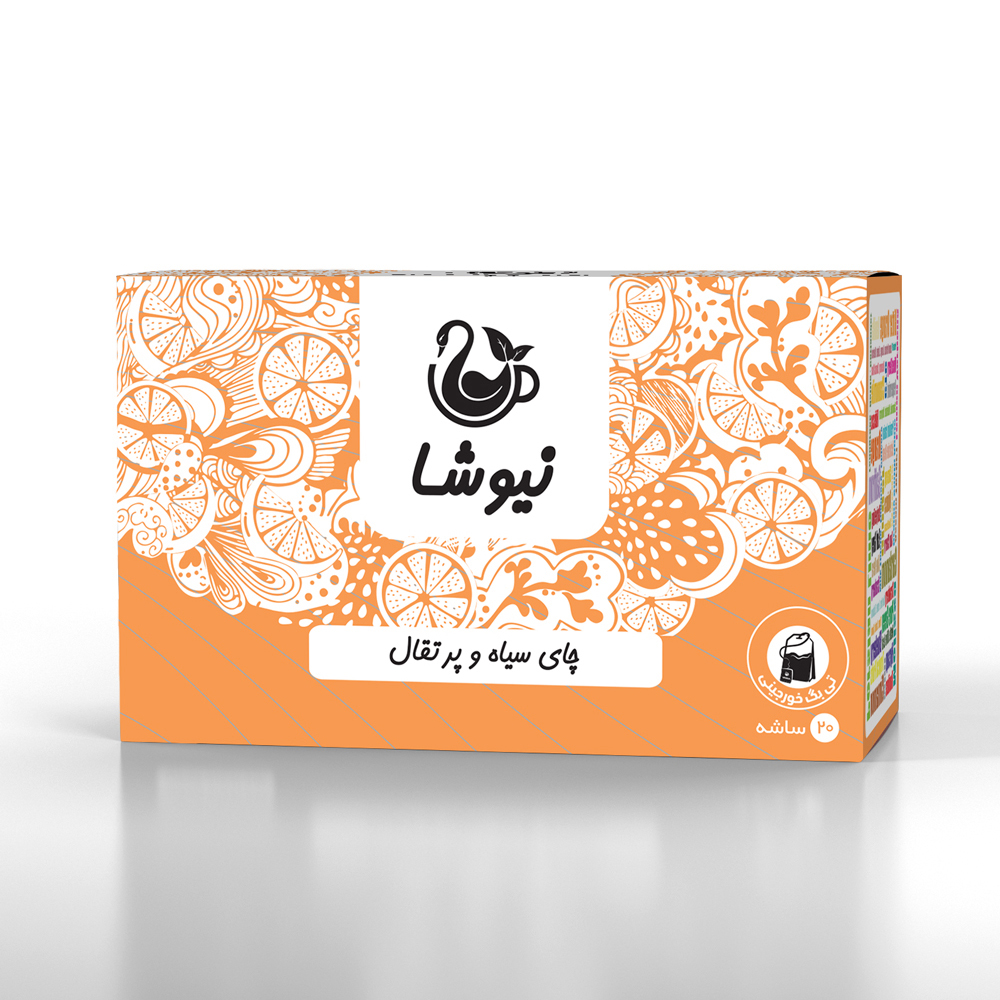 چای سیاه وپرتقال نیوشا
