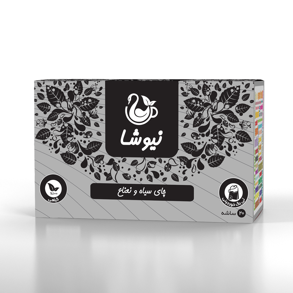 چای سیاه ونعناع نیوشا