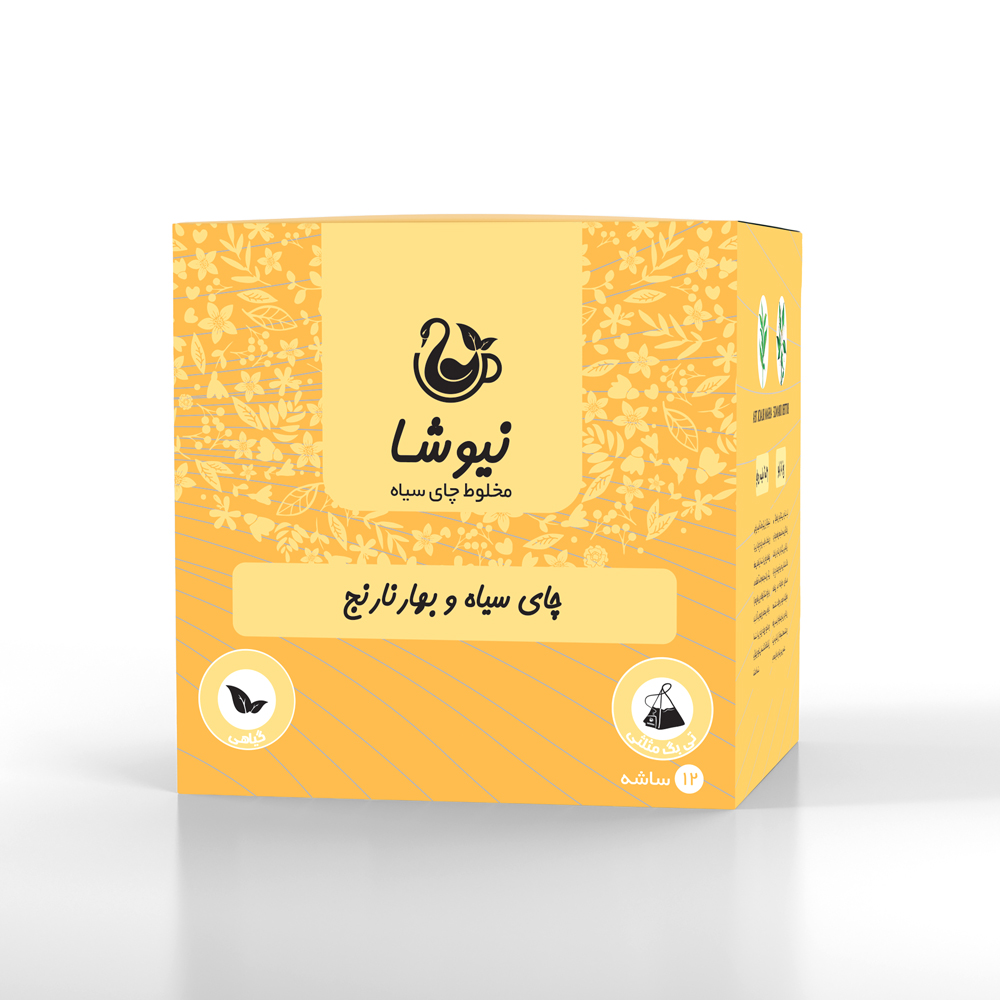 چای سیاه وبهار نارنج نیوشا