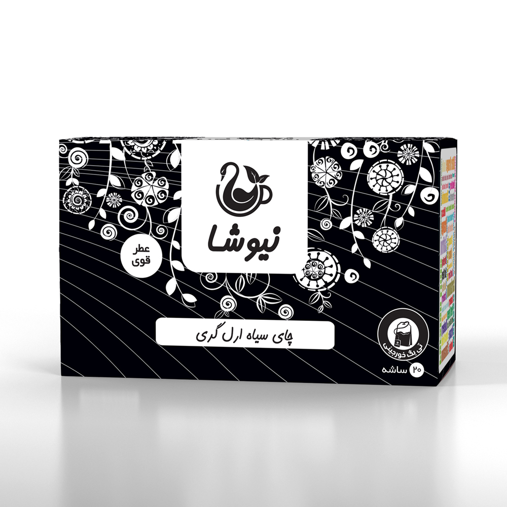 چای ارل گری کیسه ای ۲۰ عددی - عطر قوی