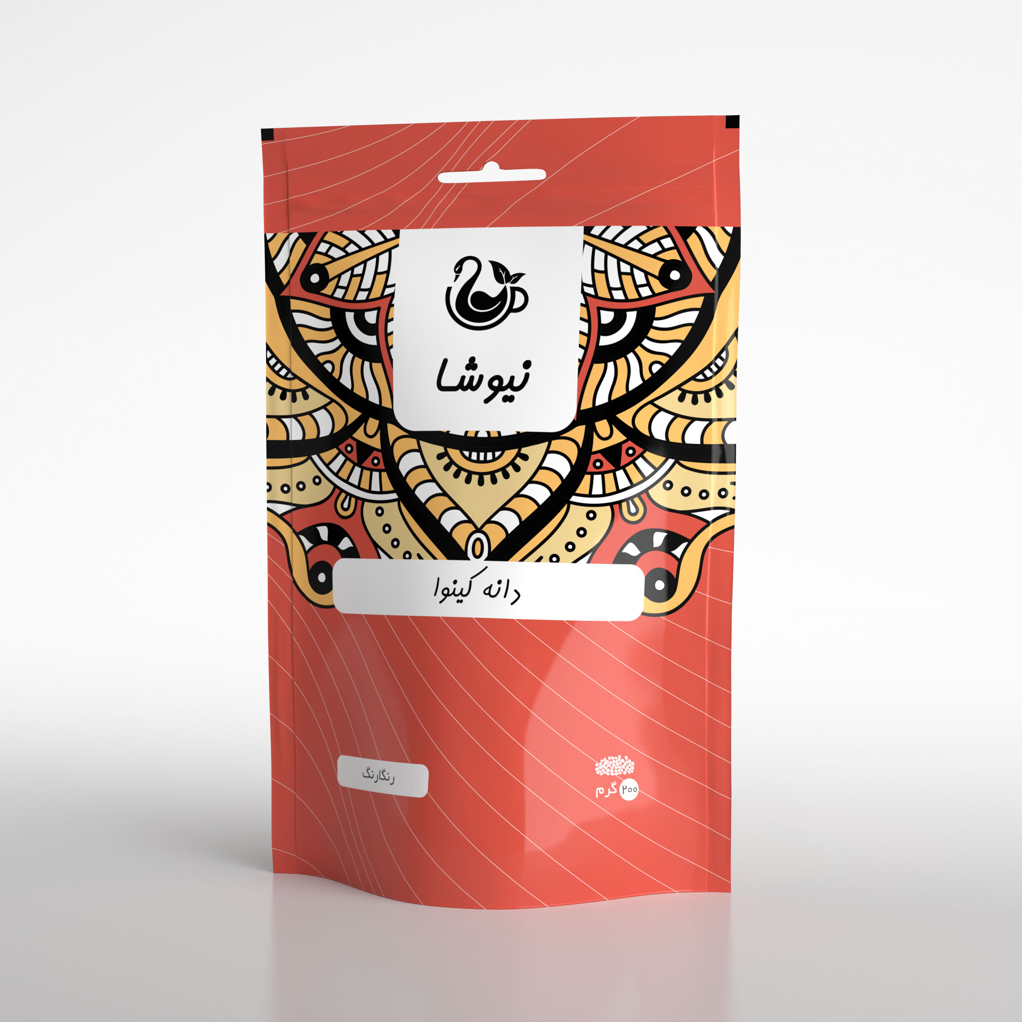 دانه کینوا رنگارنگ